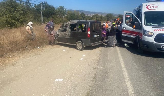 Cezaevi dönüşü kaza! 5 yaralı!