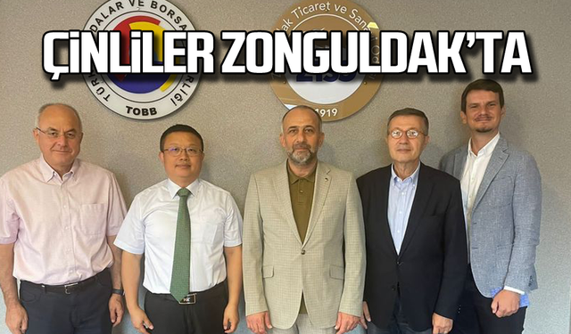 Çinli işinsanları Zonguldak'ta