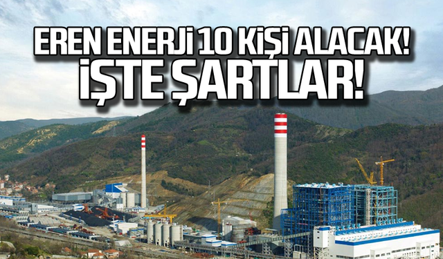 Eren Enerji 10 kişi alacak... İşte şartlar!