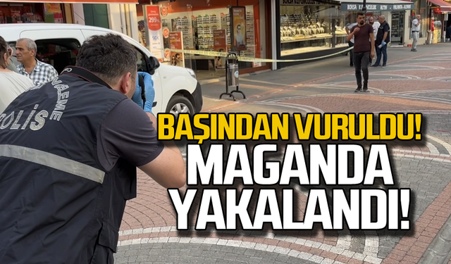 Başından vurulmuştu! Maganda yakalandı!