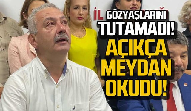 Gözyaşlarını tutamadı! Zaimoğlu meydan okudu!