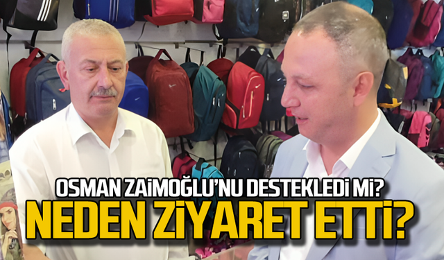 Zaimoğlu'nu destekledi mi? Selim Alan neden ziyaret etti?