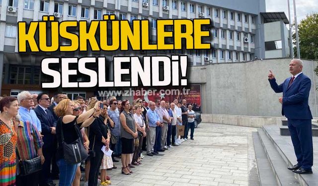 Küskünlere seslendi!