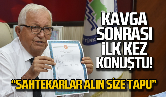 Posbıyık mecliste kavga sonrası ilk kez konuştu!