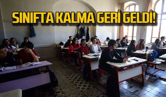 Sınıfta kalma geri geldi!