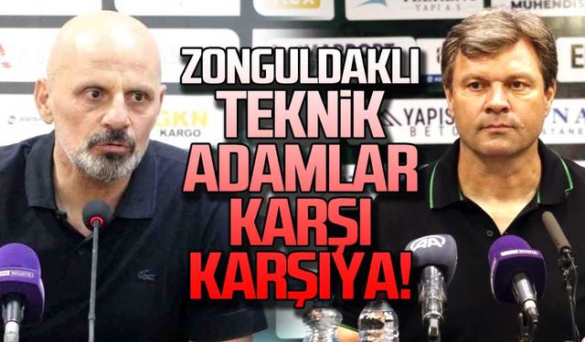 Zonguldaklı teknik adamlar karşı karşıya!