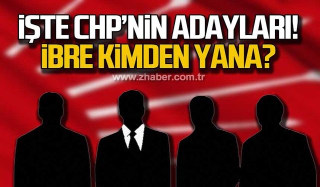 İşte CHP’nin adayları! İbre kimden yana döndü?