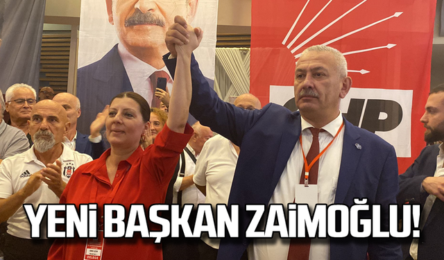 CHP Merkez İlçe Başkanı Osman Zaimoğlu oldu!