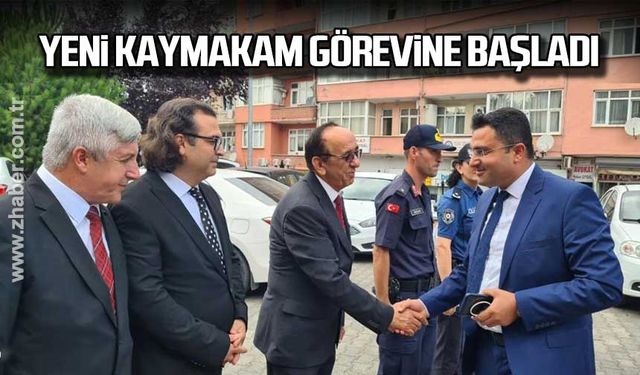 Alaplı Kaymakamı Selçuk Köksal görevine başladı