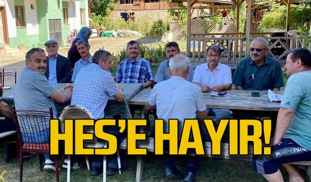 HES'e hayır!