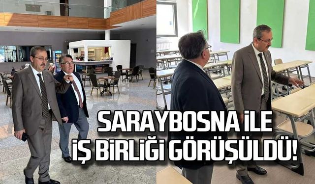 Saraybosna ile iş birliği görüşüldü!