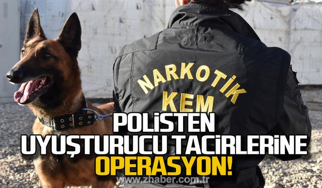 Polisten uyuşturucu tacirlerine operasyon!