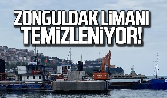 Zonguldak Limanı temizleniyor!