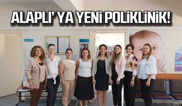 Alaplı'ya yeni poliklinik!