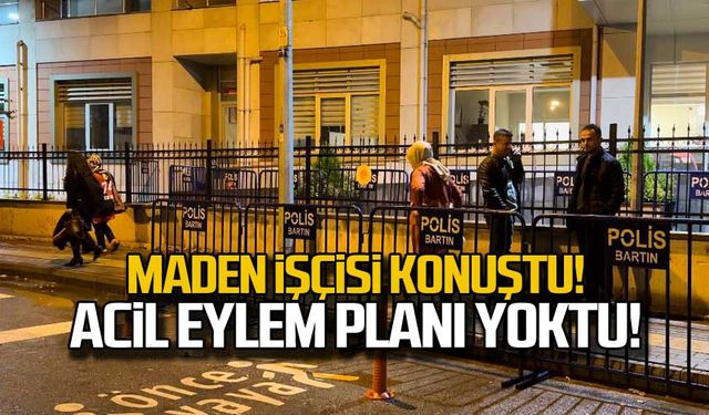 Maden işçisi konuştu! Acil eylem planı yoktu!