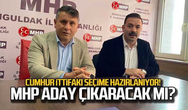 Cumhur ittifakı seçime hazırlanıyor! MHP aday çıkaracak mı?