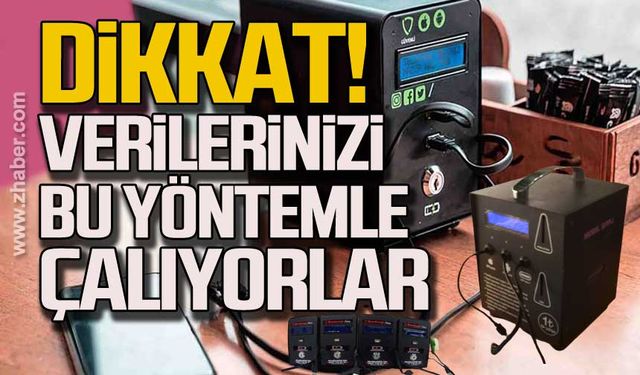 Dikkat! Verillerinizi bu yöntemle çalıyorlar