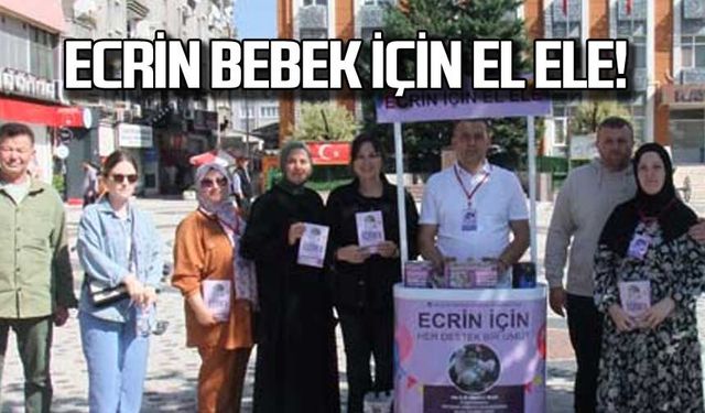 Ecrin Bebek için el ele!