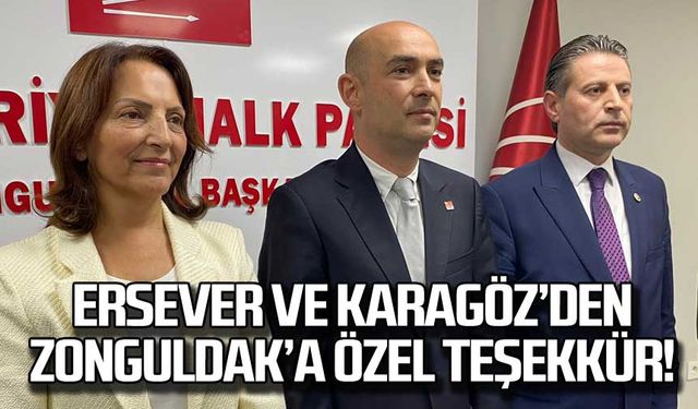 Aliye Timisi Ersever ve Reşat Karagöz'den Zonguldak'a özel teşekkür!