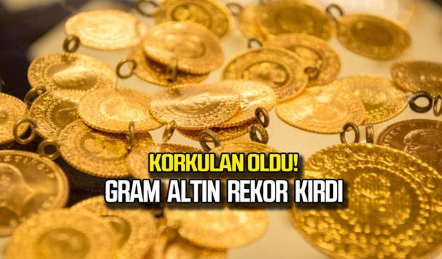 Gram altın rekor kırdı! 18 Ekim güncel altın fiyatları...