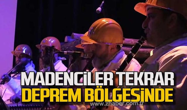 Zonguldak Madenci Korosu Hatay'da moral konseri verdi