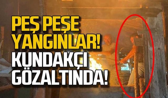 2 günde peş peşe yangınlar! Bekçi gözaltında!