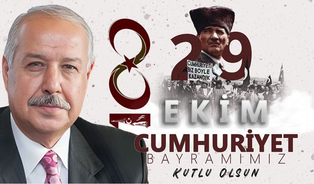 Muharrem Akdemir'den 29 Ekim Cumhuriyet Bayramı mesajı