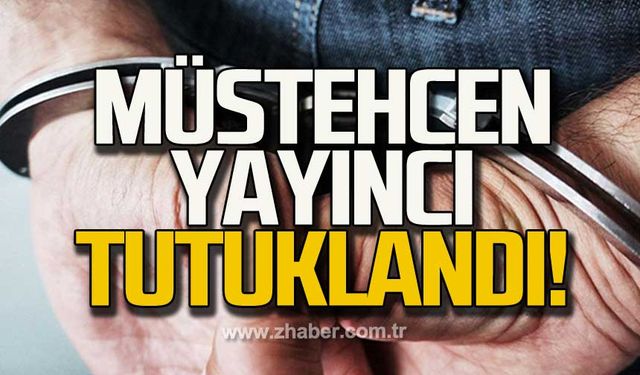 Müstehcen yayıncı tutuklandı!