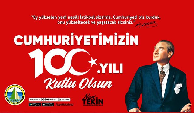 Nuri Tekin'den 29 Ekim Cumhuriyet Bayramı Mesajı