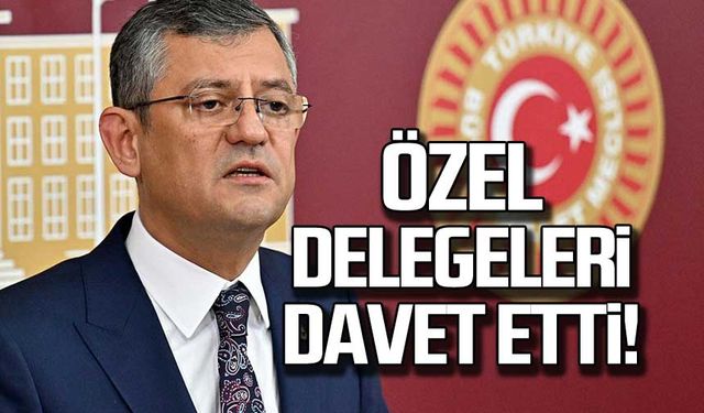 Özgür Özel delegeleri davet etti!