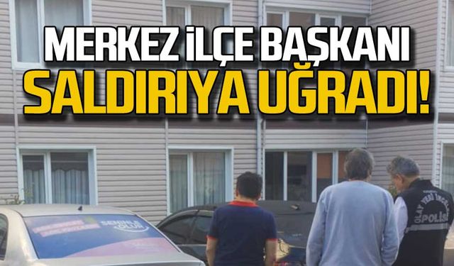 Saadet Partisi İlçe Başkanı İsmail Üstünyer saldırıya uğradı! Hasar büyük!