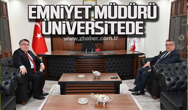 Emniyet Müdürü üniversitede!