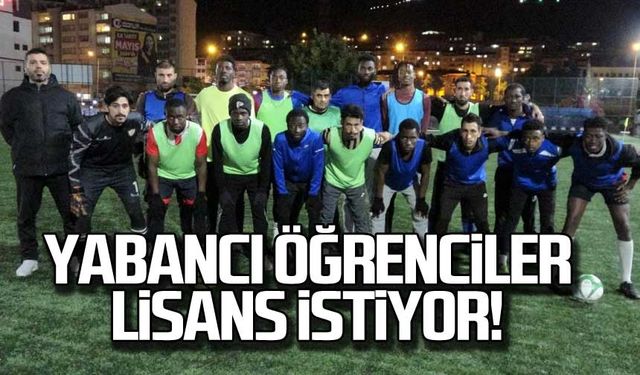Afrikalı öğrenciler Türkiye'de futbol lisansı istiyor!