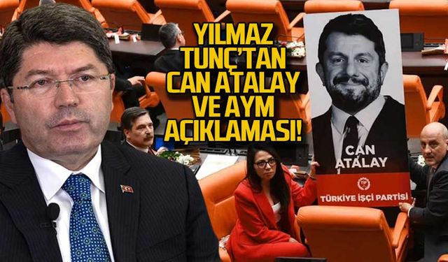 Yılmaz Tunç'tan Can Atalay ve AYM açıklaması!