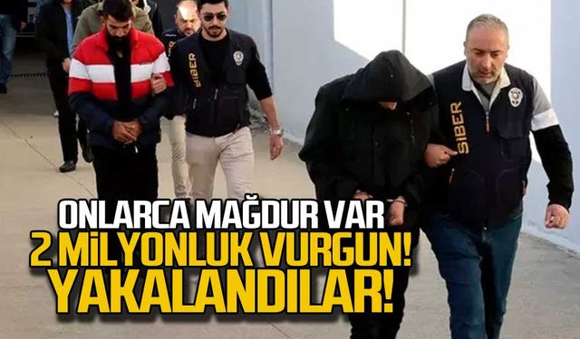 Onlarca mağdur var! 2 milyonluk vurgun!