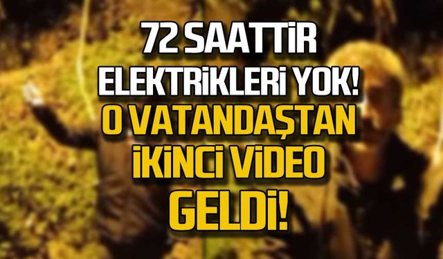 Zonguldak'ta 72 saat geçti hala elektrik gelmeyen yerler var!