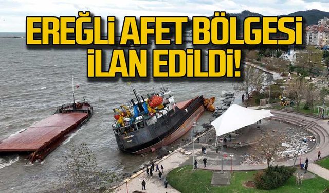 Kdz. Ereğli afet bölgesi ilan edildi!