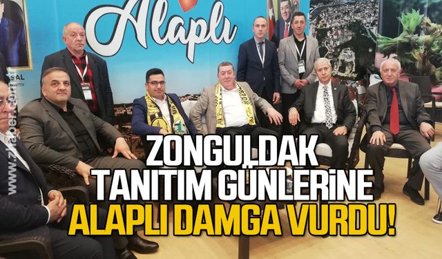 Zonguldak tanıtım günlerine Alaplı damga vurdu