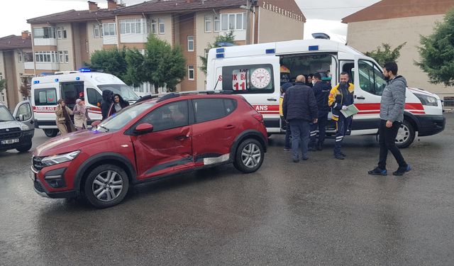 Karabük'te kaza! yaralılar var!