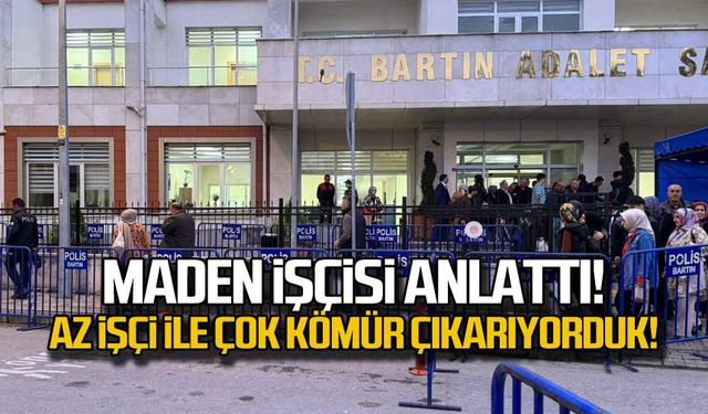 Maden işçisi anlattı! Az işçi ile çok kömür çıkarıyorduk!