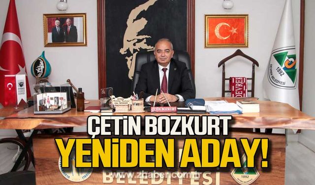 Çetin Bozkurt yeniden aday!