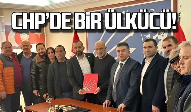 CHP'de bir ülkücü! MHP'liler şokta!