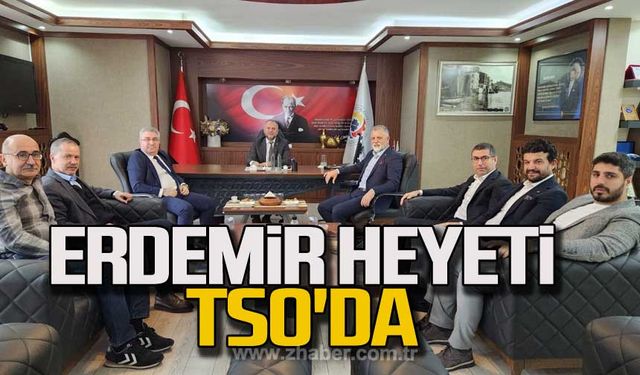 Erdemir heyeti TSO'da