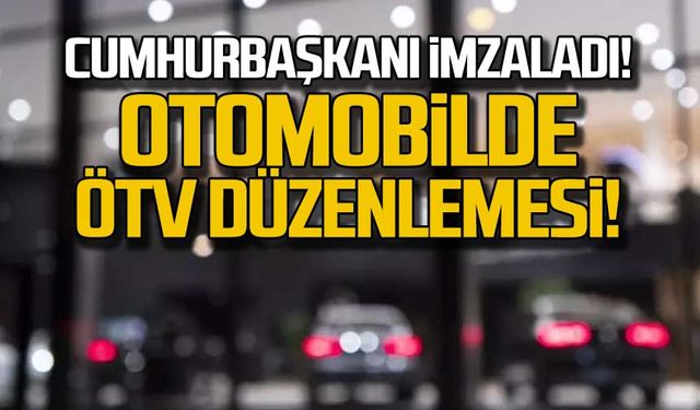 Otomobilde ÖTV matrahları değişti! Karar Resmi Gazete'de