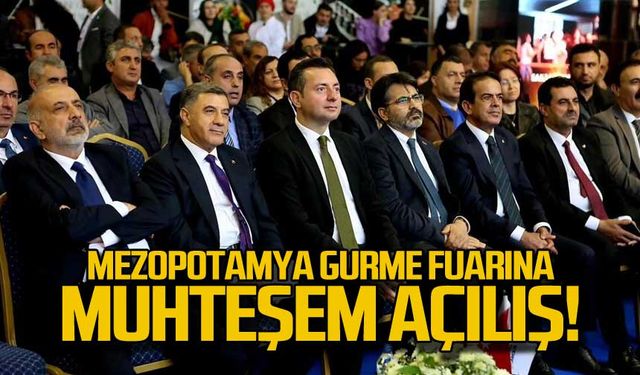 Mezopotamya Gurme ve Yöresel Lezzetler Fuarı başladı