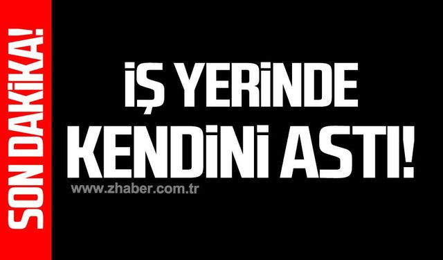 Tayfun Şenyerli iş yerinde kendini astı!