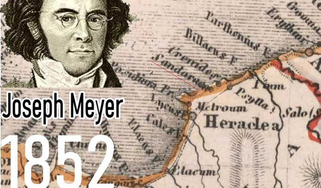 Joseph Meyer`in haritası ve Zonguldak!