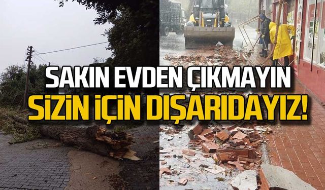 Sakın evden çıkmayın, sizin için dışarıdayız!