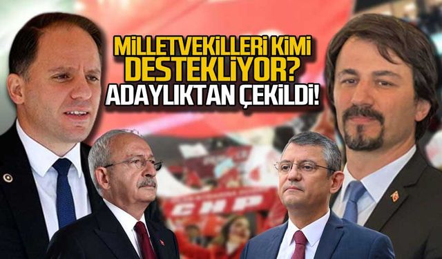 CHP Zonguldak Milletvekilleri hangi adayı destekliyor?