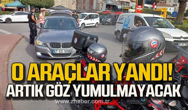 O araçlar yandı! Artık göz yumulmayacak